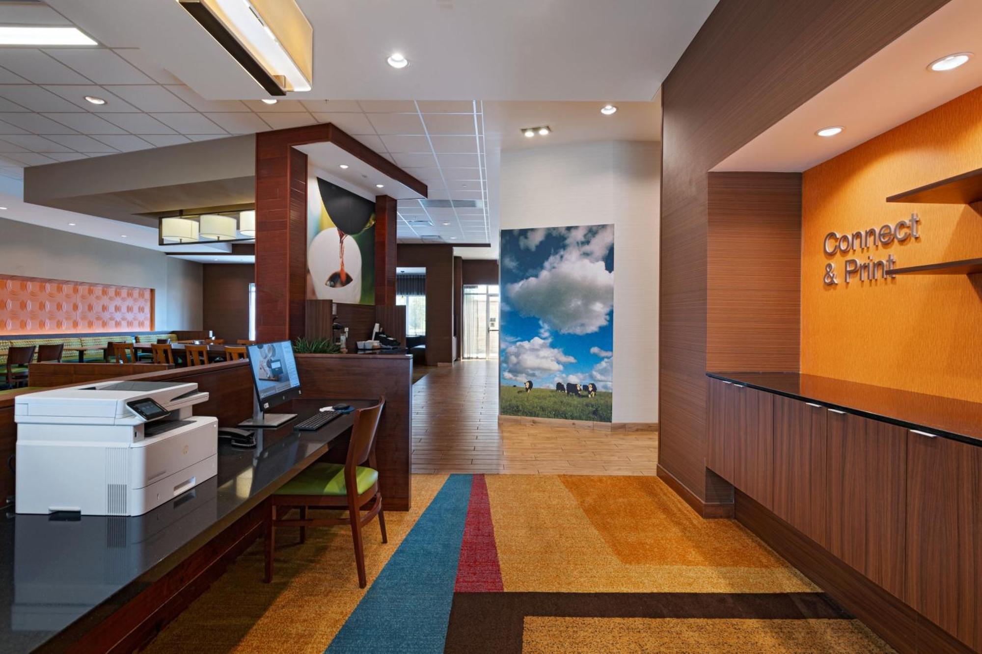 Fairfield Inn & Suites By Marriott Lincoln Airport Buitenkant foto